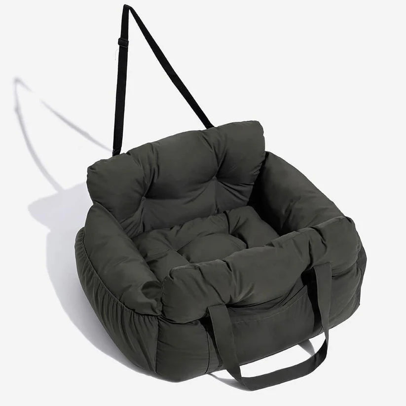 Portable Leisure Outing Pet Bolster Large Dog Car Seat Bed