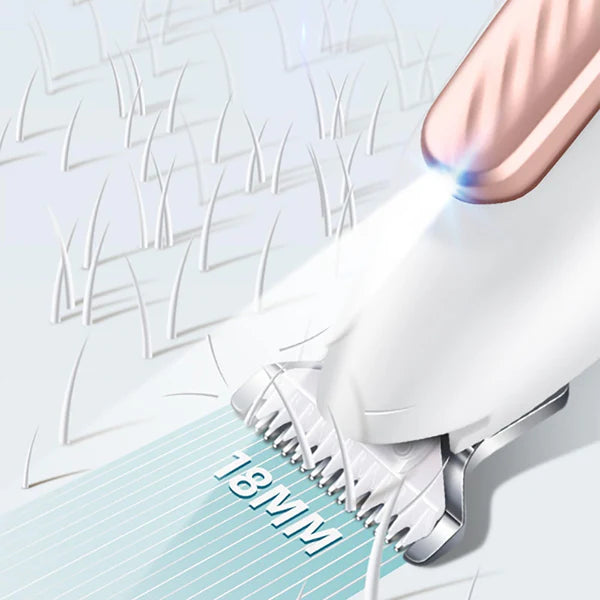 Silent LED Pet Grooming Trimmer