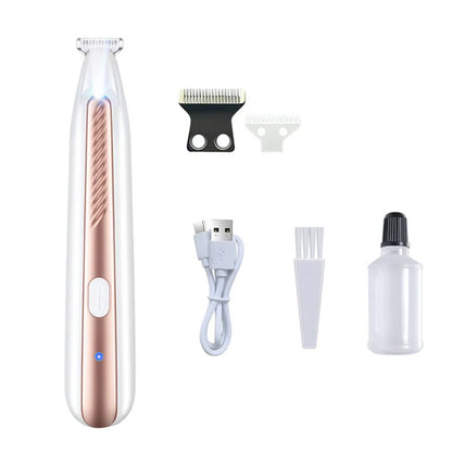 Silent LED Pet Grooming Trimmer