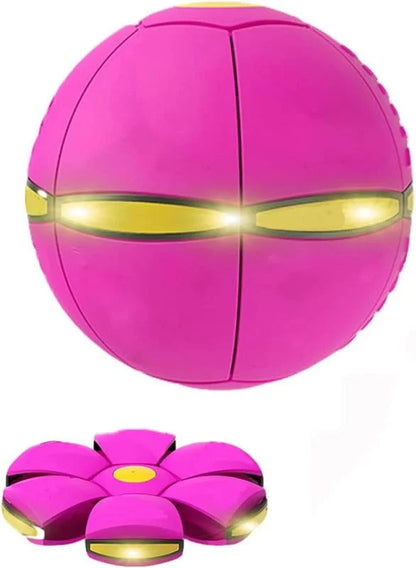 Transforming Saucer-Ball Toy